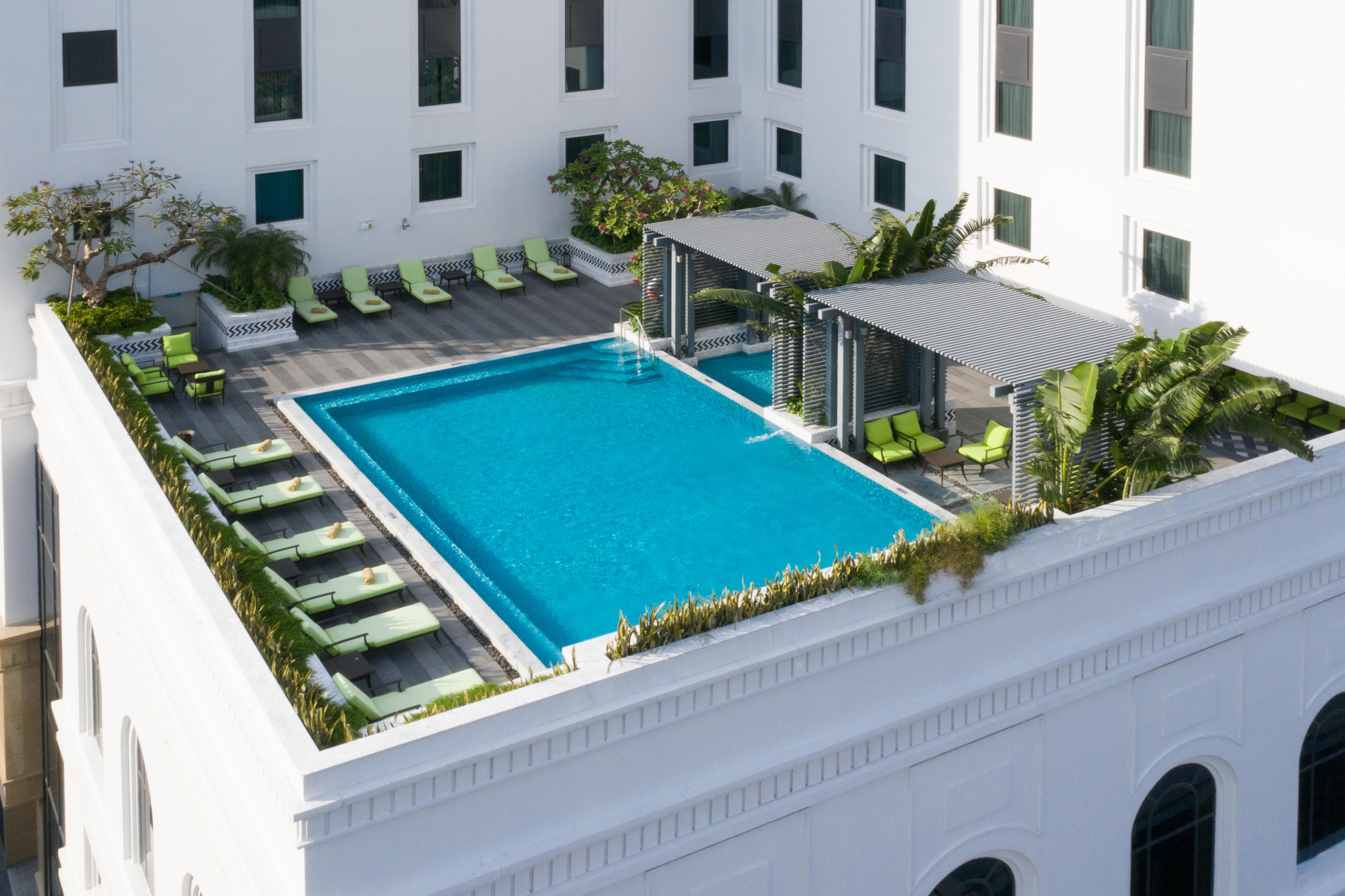 Mai House Saigon Hotel Ho Chi Minh City Exterior photo The hotel's rooftop pool
